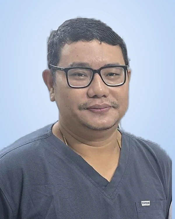 Dr. Nameirakpam Shantajit, M.Ch Urology, consultant urologist at NAM Consultants Urology OPD, Imphal